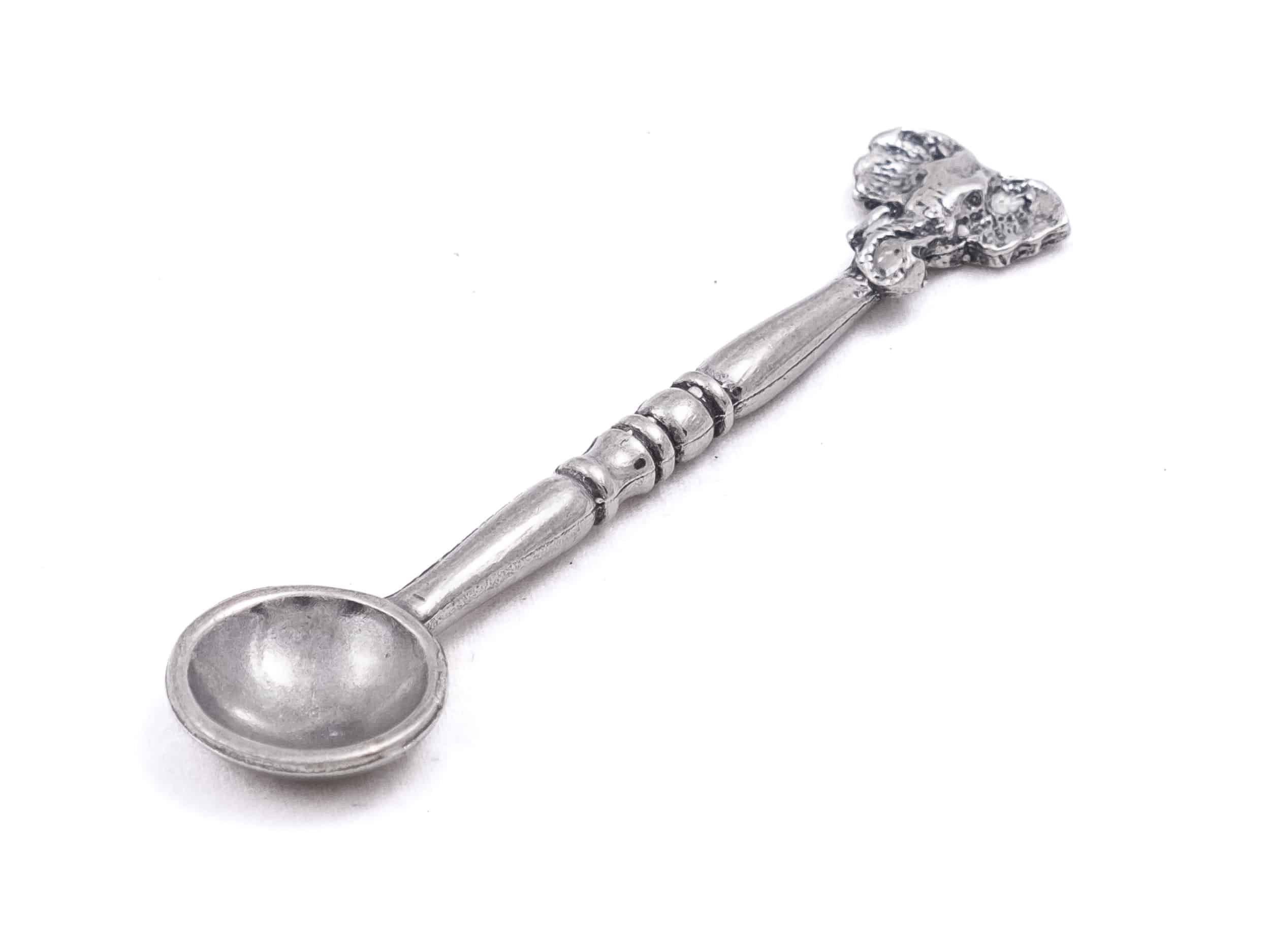 Elephant Head Mustard/Salt Spoon