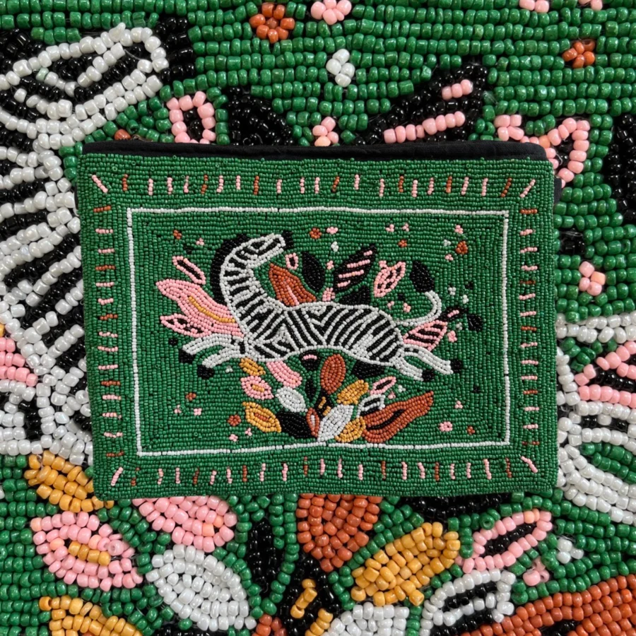 Alternative view of Zebra Clutch Bag