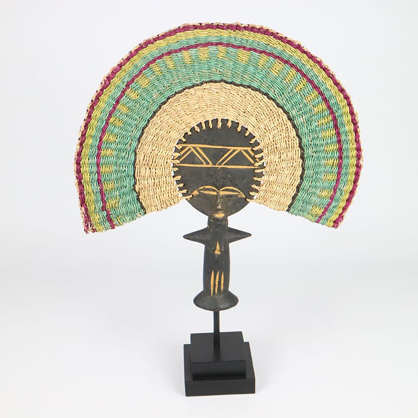 Alternative view of Ashanti Doll on Stand with Basket Hat