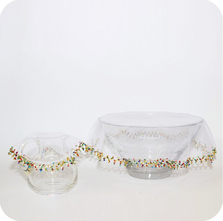 Ndebele Beaded Net for Bowl (45cm diameter)