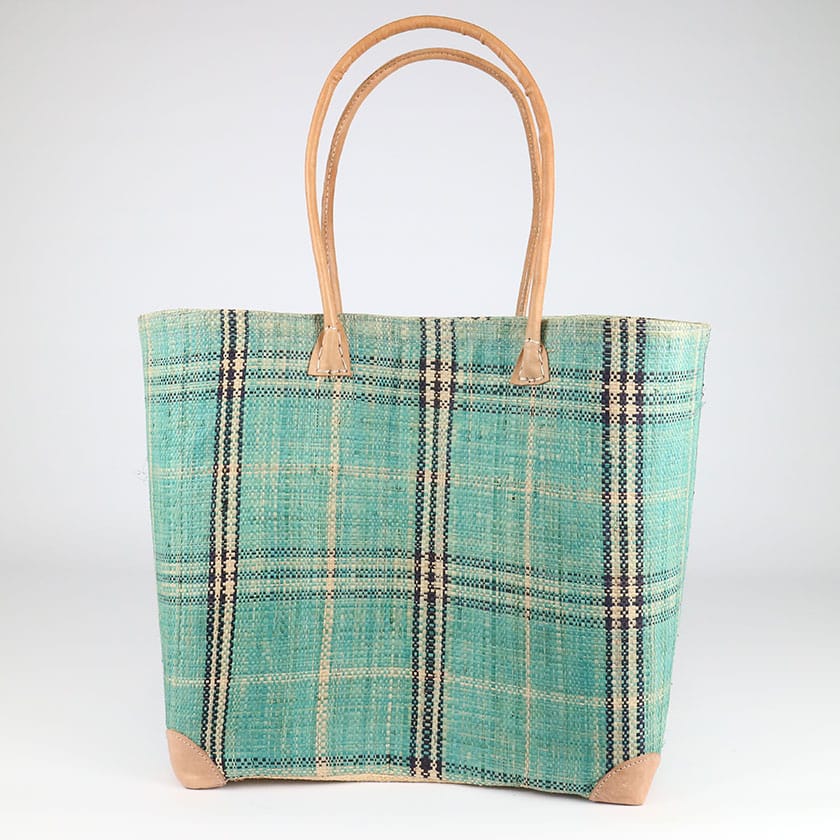 Bag Raffia Check