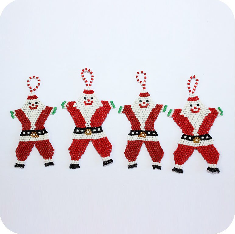 Beaded Santa Claus