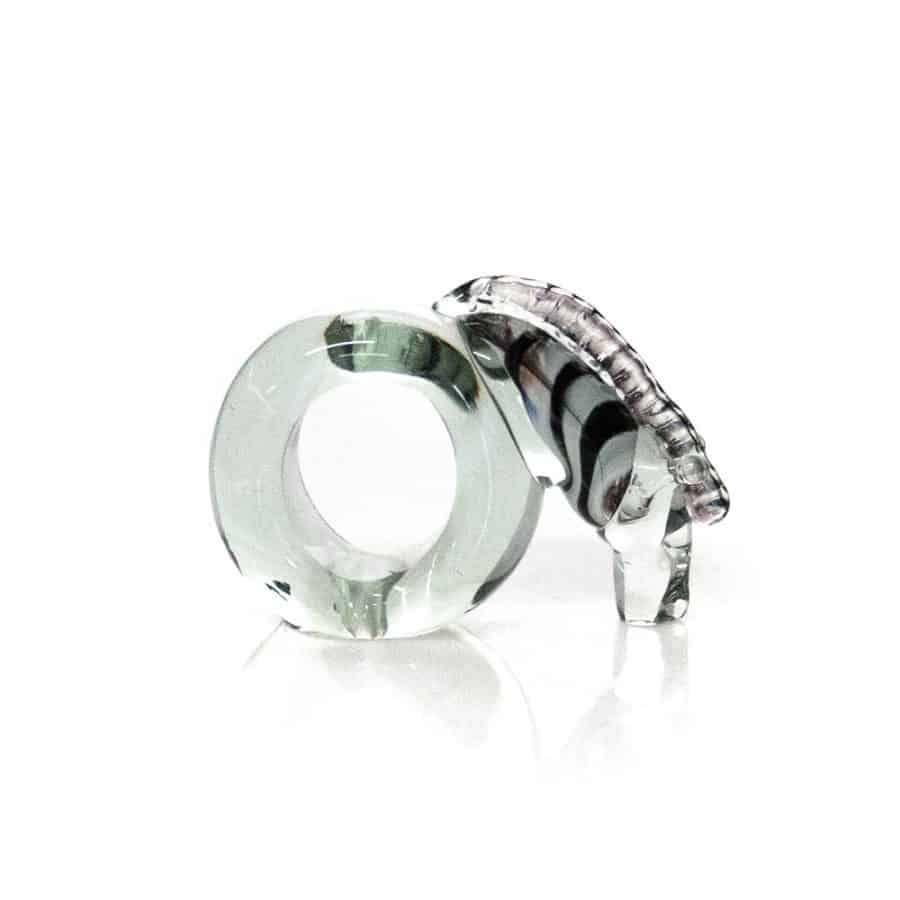 Napkin Ring Zebra Colour (Handblown Glass)