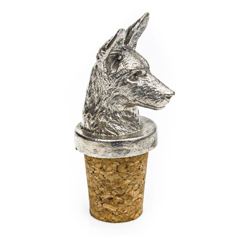 Rabbit Bottle Stopper- Pewter Finish main image 1