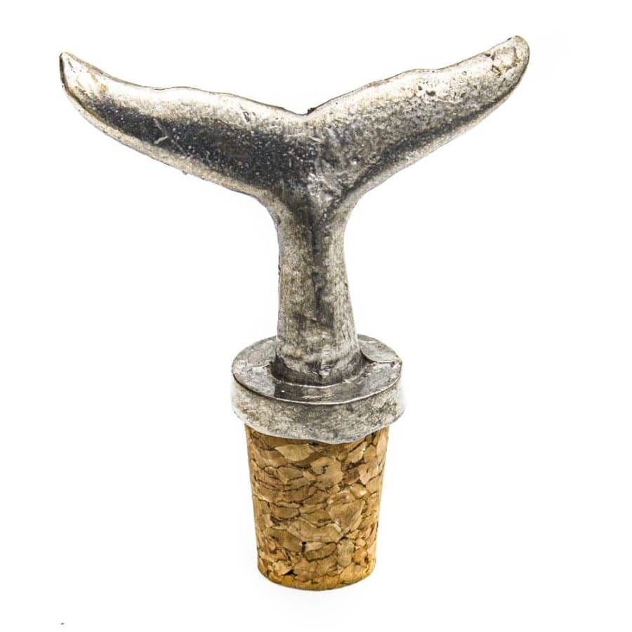 Alternative view of Whale Tail Bottle Stopper