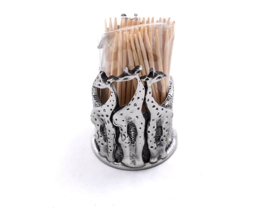 Alternative view of Giraffe Toothpick Holder