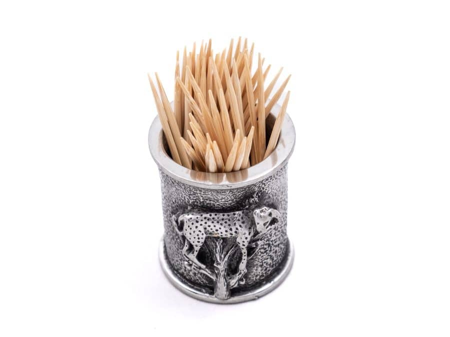 Leopard Toothpick Holder