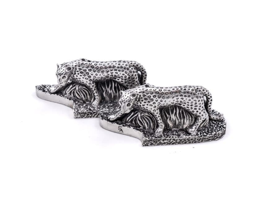 Alternative view of Leopard Salt and Pepper Cellars