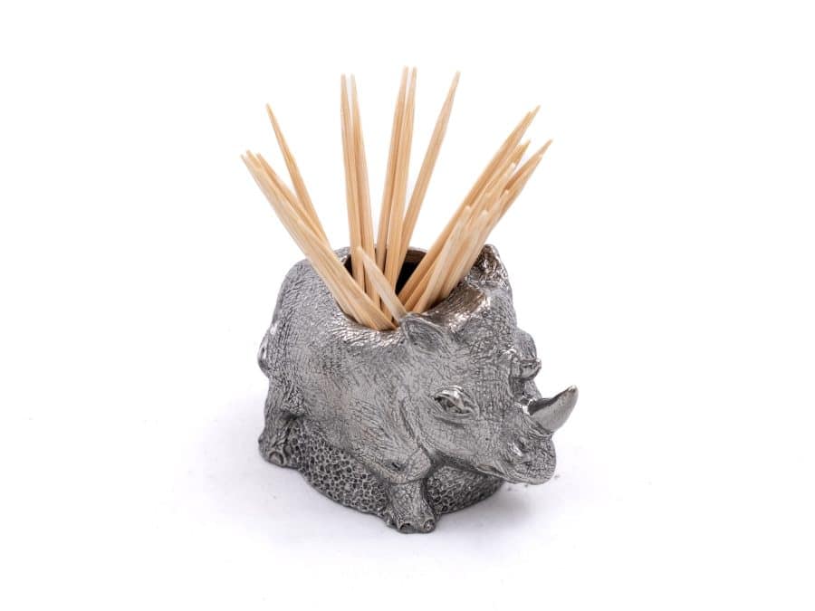 Rhino Toothpick Holder