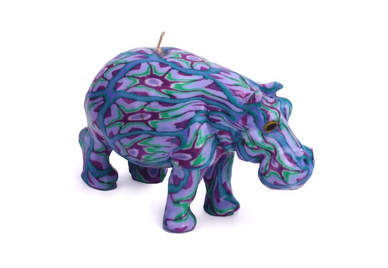 Hippo Candle - Istanbul Pattern