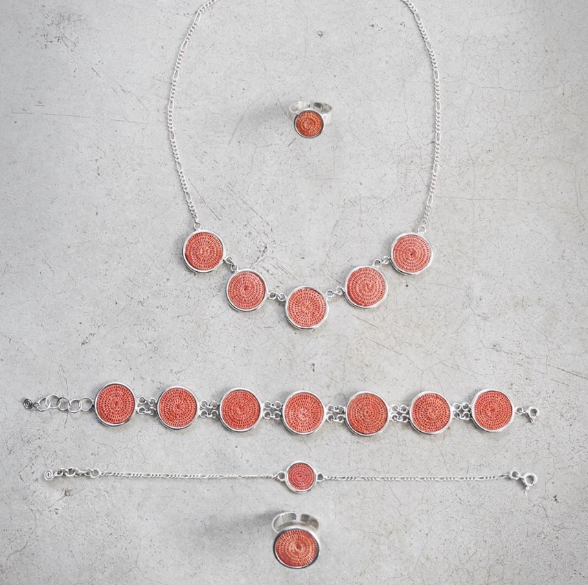 Necklace, Bracelets and Rings