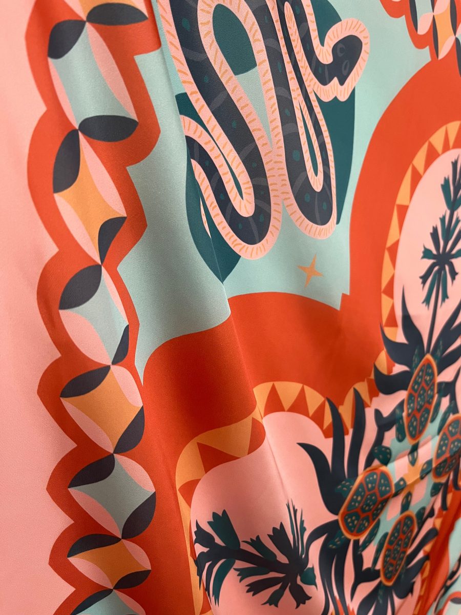 Alternative view of The Afia Karoo Scarf
