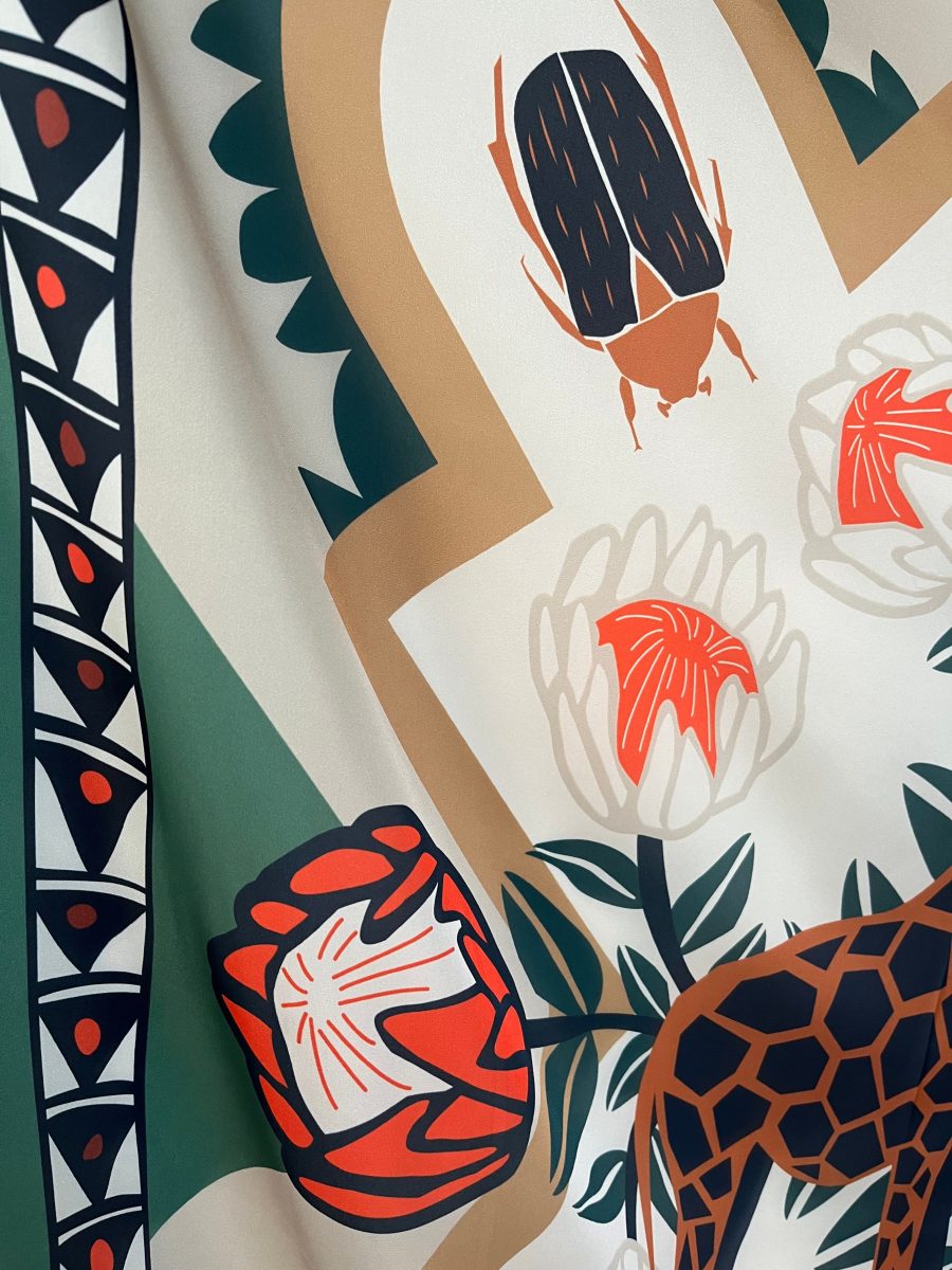 Alternative view of The Ime Highveld Scarf