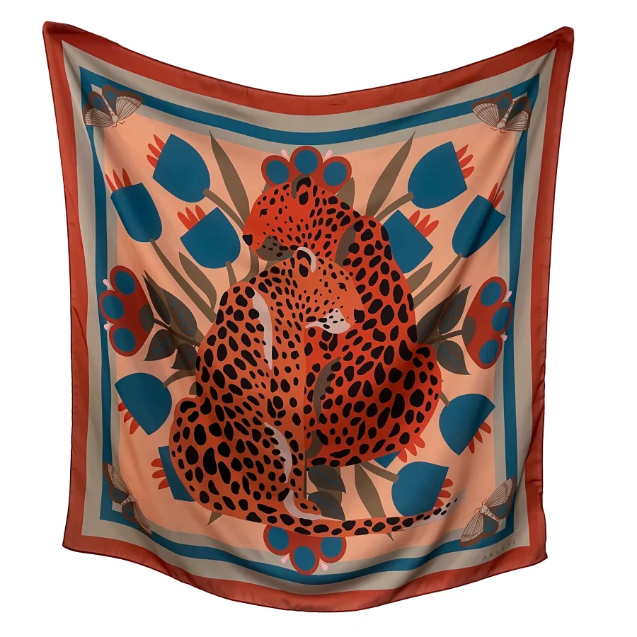 The Ihita Leopard Scarf