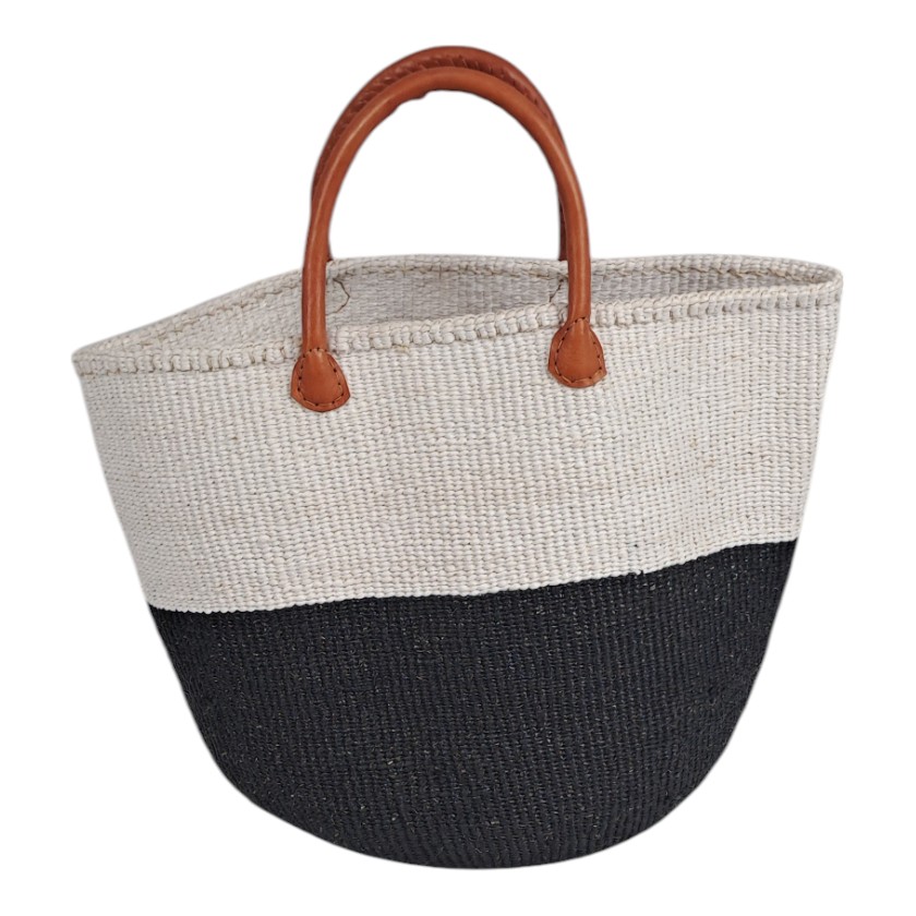 Alternative view of Bag PVC Beach Stripe Black & White Assorted