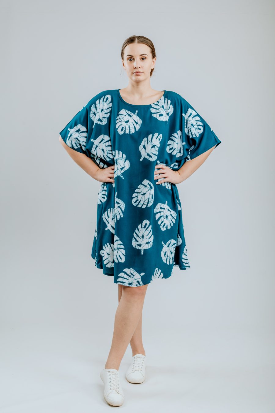 Alternative view of Kaftan - Petrol - Monsteria