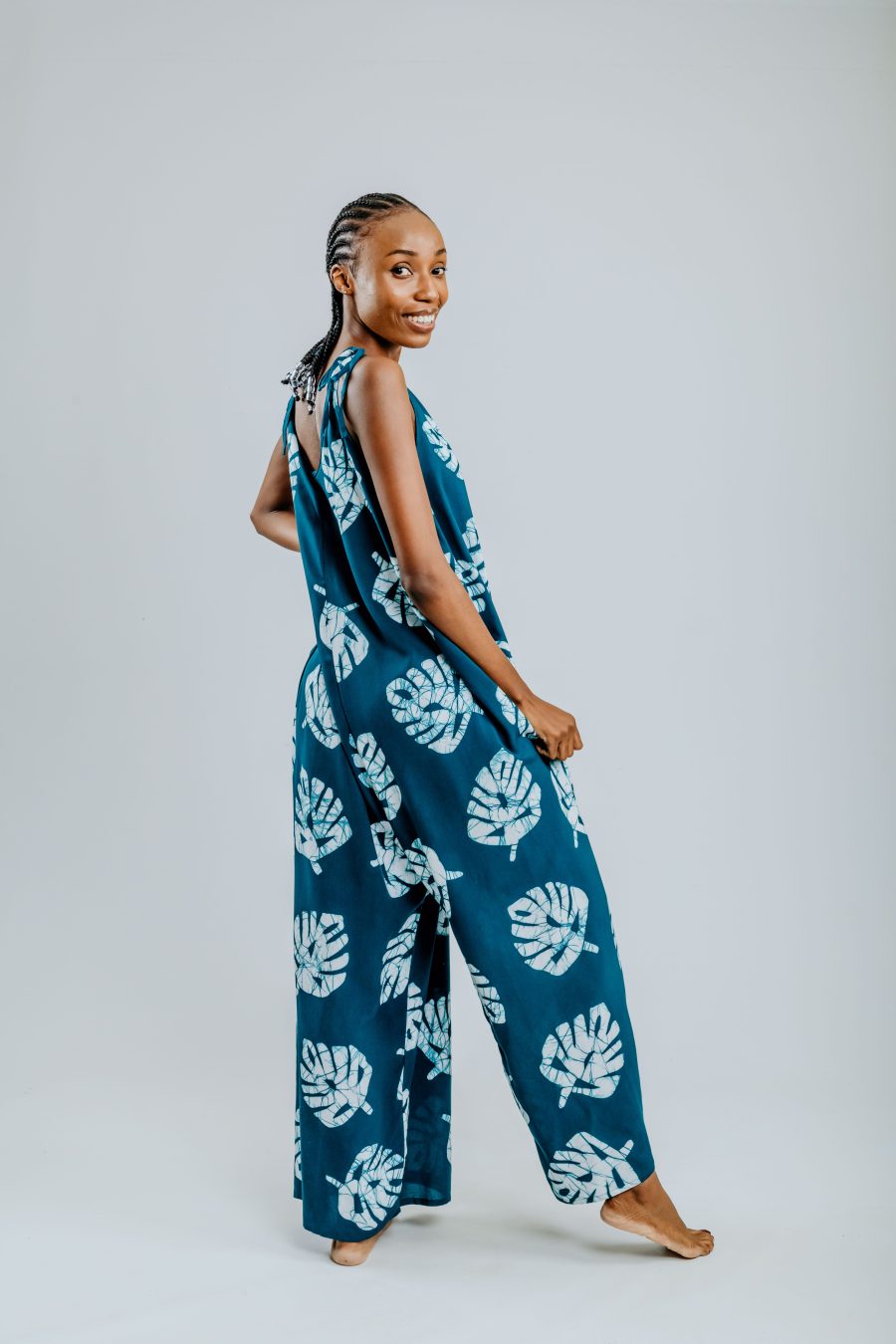 Alternative view of Jumpsuit - Petrol - Monsteria