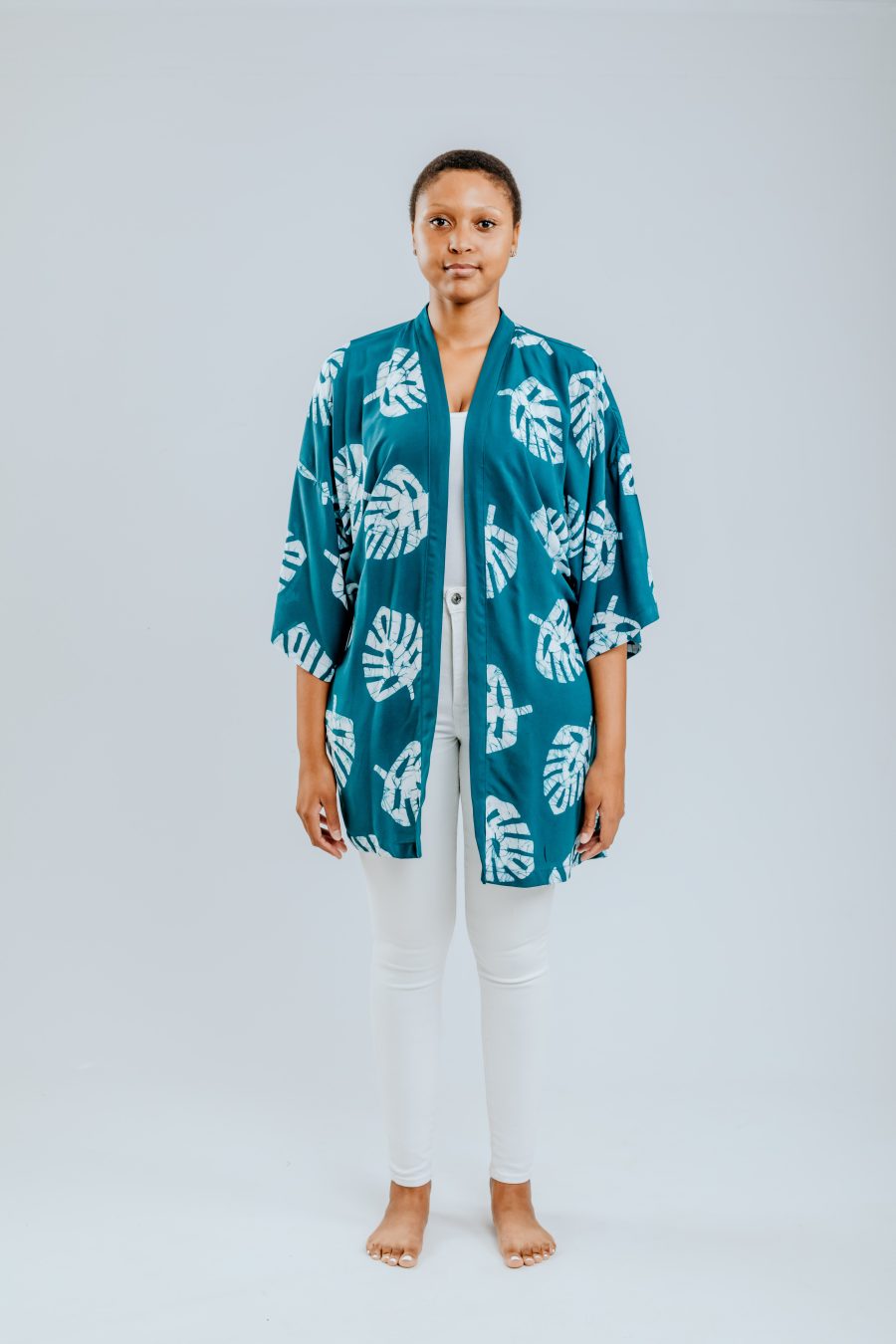 Alternative view of Kimono - Petrol - Monsteria