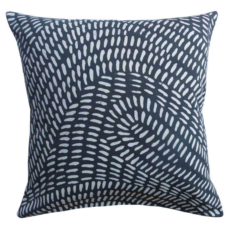 Cushion Cover - Mbabane: Rain (Charcoal)