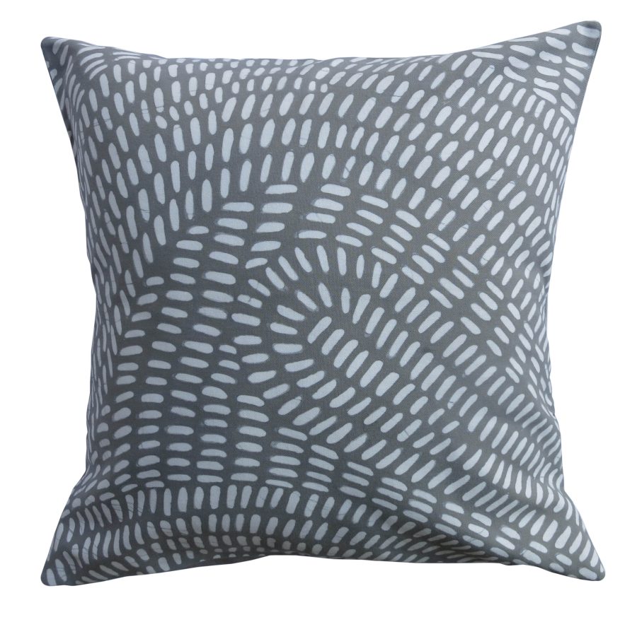 Cushion Cover - Mbabane: Rain (Silver)