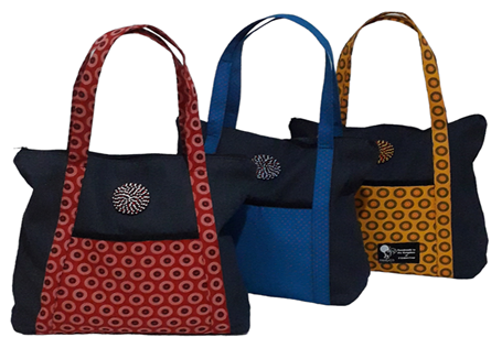 Alternative view of Shweshwe Bag: Thembi Shopper