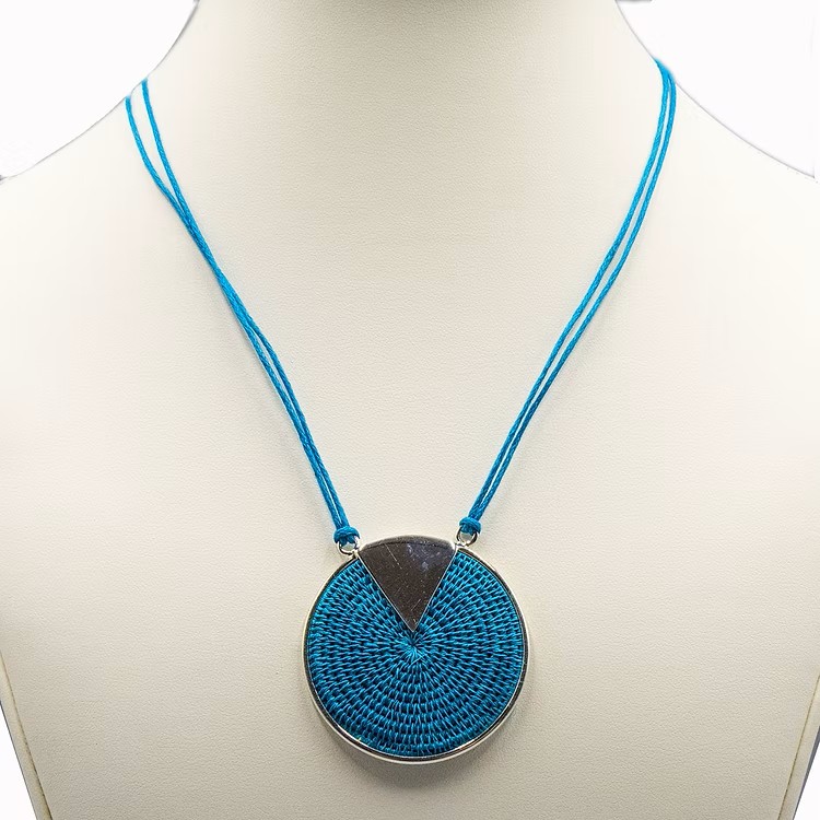 Triad Statement Necklace (Turquoise)