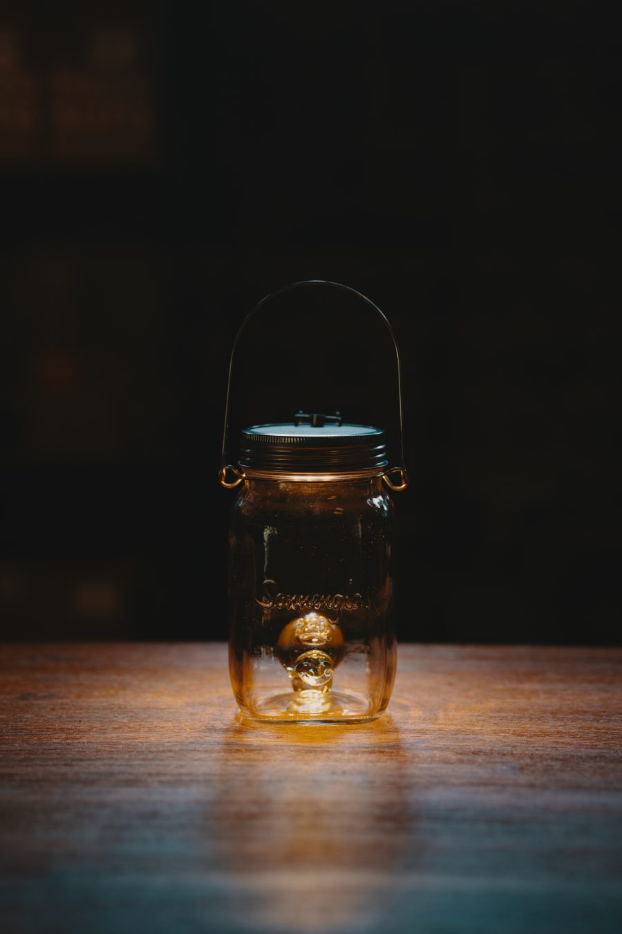 Sun Jar - Artisan Edition with Hippo Glass Figurine