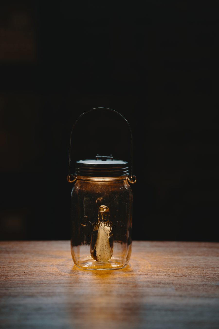 Sun Jar - Artisan Edition with Penguin Glass Figurine