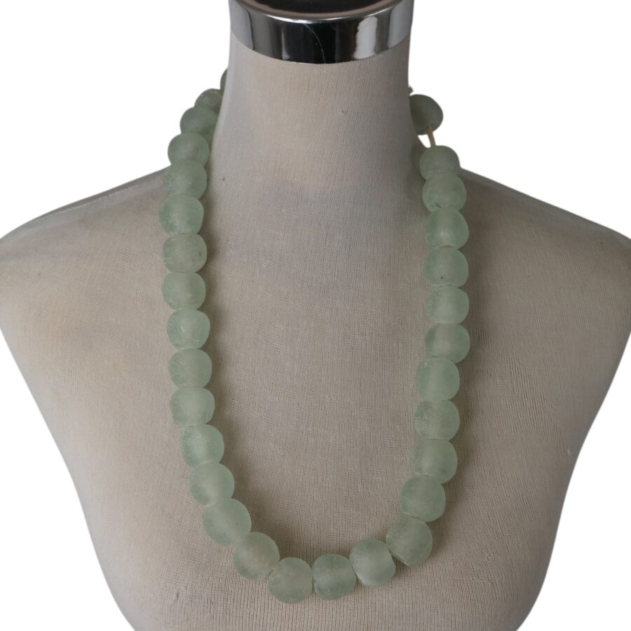 Alternative view of Necklace Glass Bead Transparent
